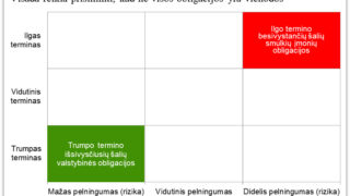 Ne visos obligacijos yra vienodos: obligacijų skaidymas pagal pelningumą ir riziką