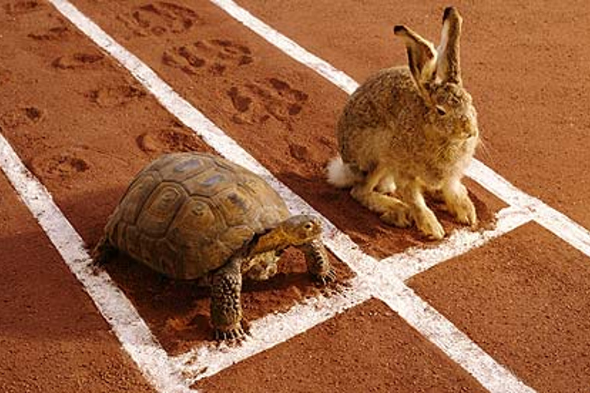 Kaip aplenkti maratoną bėgančius sprinterius?
